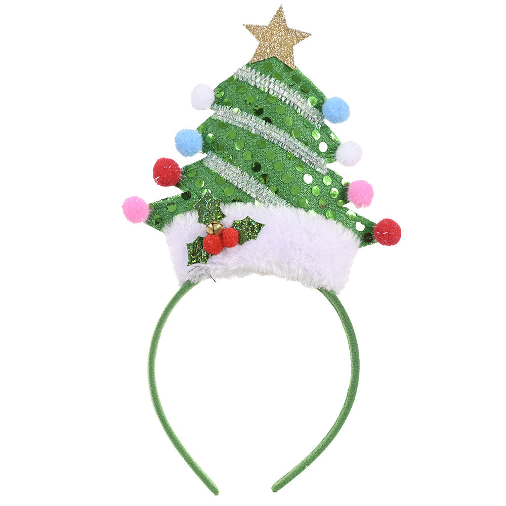 Kids Adults Christmas Hair Hoop Headband w LED Light - 1126 - Little Kooma