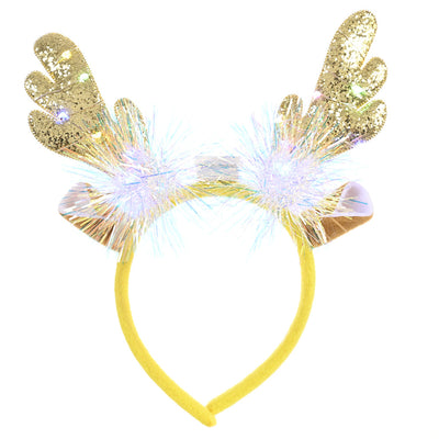 Kids Adults Christmas Hair Hoop Headband w LED Light - 1126 - Little Kooma