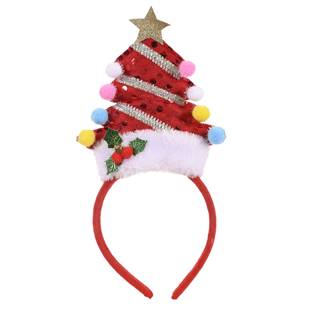 Kids Adults Christmas Hair Hoop Headband w LED Light - 1126 - Little Kooma