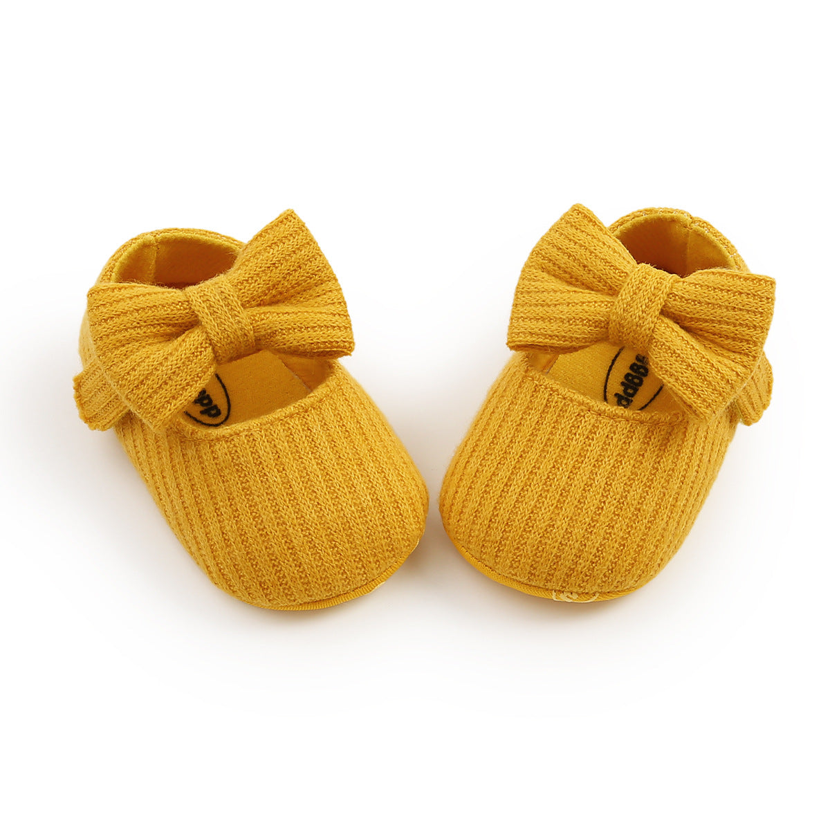 Baby Girl Knit Shoes Bowtie Magic Tape - 0912 - Little Kooma