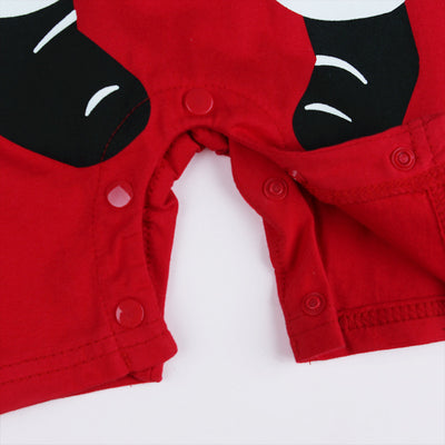 Baby Boy Christmas Outfit Santa Claus Romper Two Piece Set - 1125 - Little Kooma