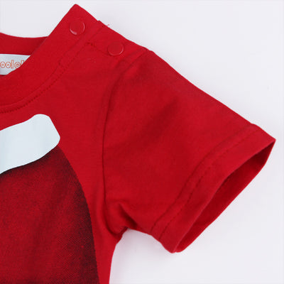 Baby Boy Christmas Outfit Santa Claus Romper Two Piece Set - 1125 - Little Kooma