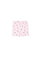 Baby Girl Ruffled Trim Floral Printed Top n Shorts Set - Little Kooma