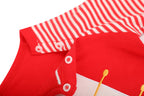 Baby Christmas Outfit Santa Long Sleeve All In One Jumpsuit w Hat n Boots - Little Kooma