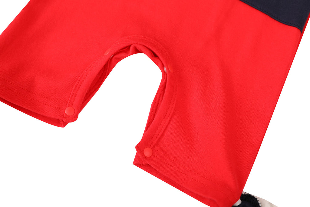Baby Christmas Outfit Santa Long Sleeve All In One Jumpsuit w Hat n Boots - Little Kooma