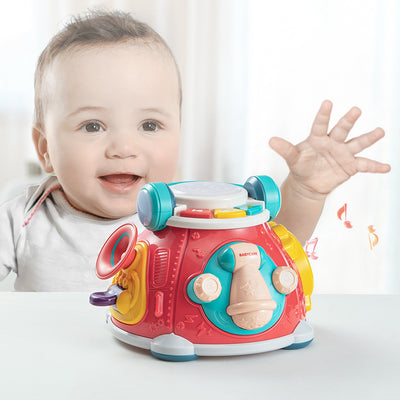 Babycare Baby Toddler Activity Center Musical Activity Cube Play Learning Center Toy with Lights & Sounds - Little Kooma