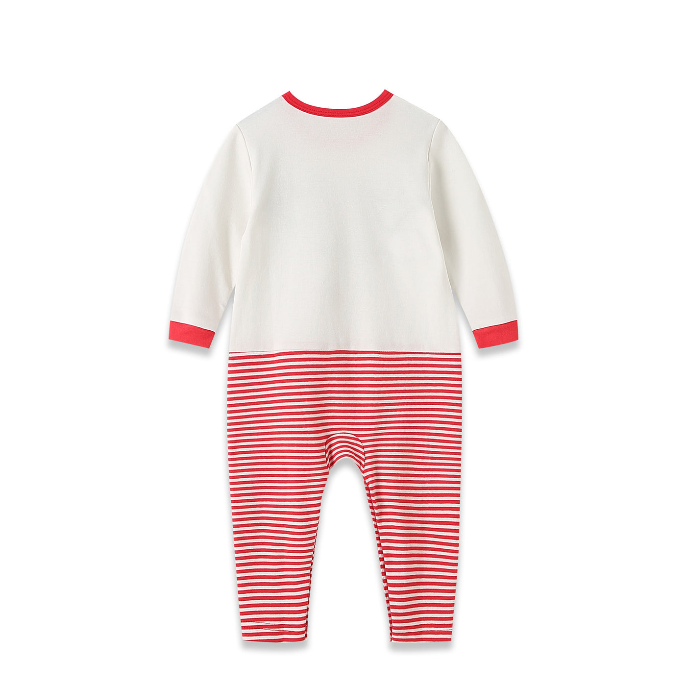 Baby Christmas Outfit Elk Long Sleeve All In One Jumpsuit - Little Kooma