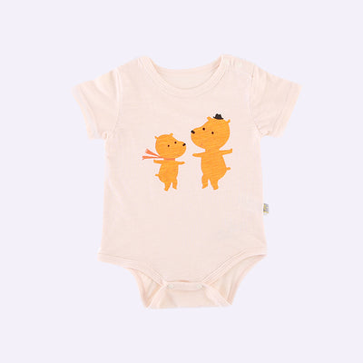Baby Bodysuit Animal Brothers n Sisters - 1006 - Little Kooma
