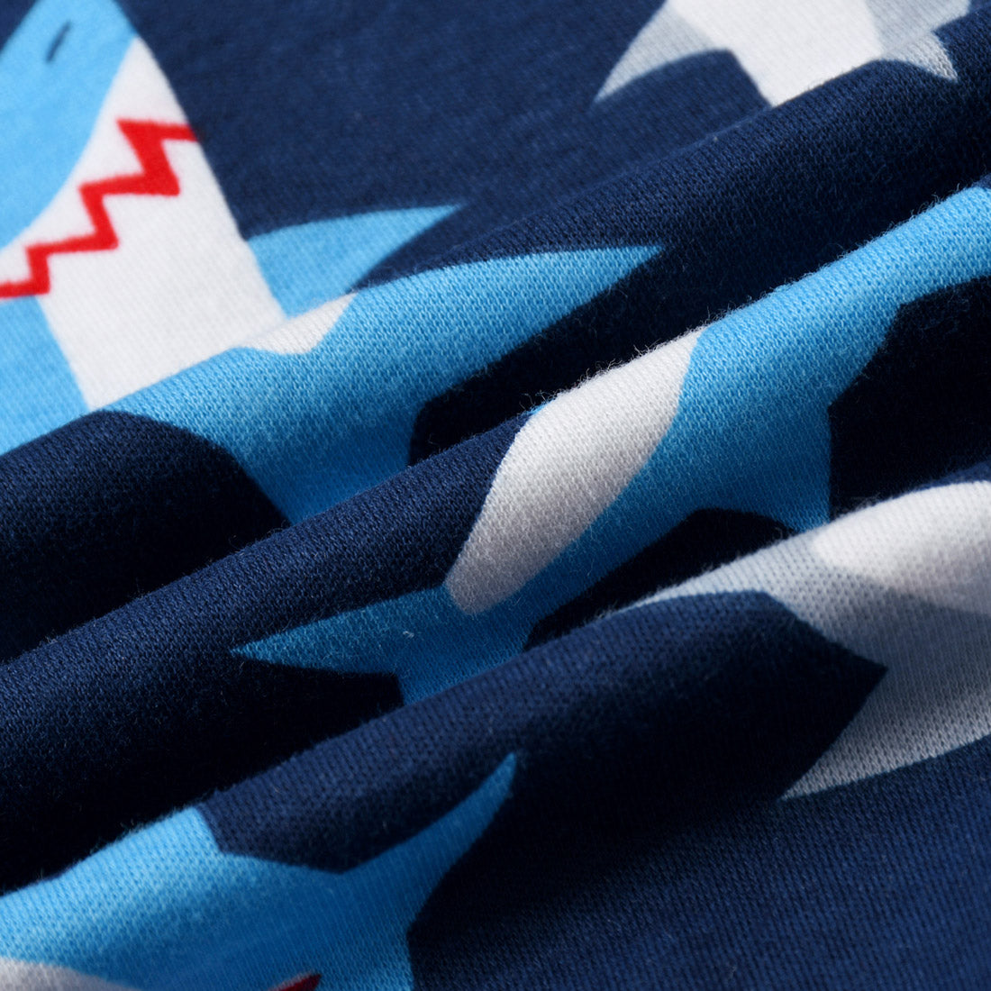 Baby Shark Prints Front Pocket All In One Jumpsuit - Little Kooma