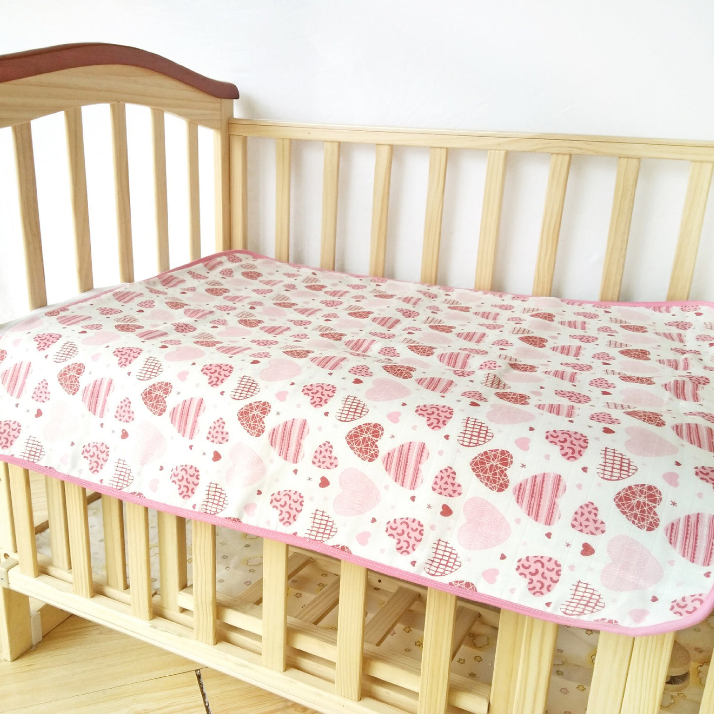 Baby Muslin Waterproof Crib Mattress Cover Pad Diaper Changing Mat - 0605 - Little Kooma