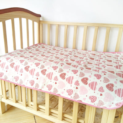 Baby Muslin Waterproof Crib Mattress Cover Pad Diaper Changing Mat - 0605 - Little Kooma