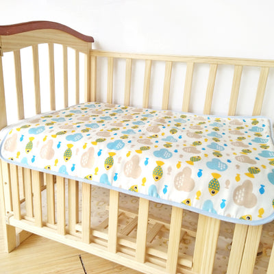 Baby Muslin Waterproof Crib Mattress Cover Pad Diaper Changing Mat - 0605 - Little Kooma