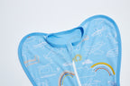 Baby Transitional Swaddle Sack w Arms Up 2-Way Zipper Birds - Little Kooma