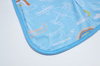 Baby Transitional Swaddle Sack w Arms Up 2-Way Zipper Birds - Little Kooma