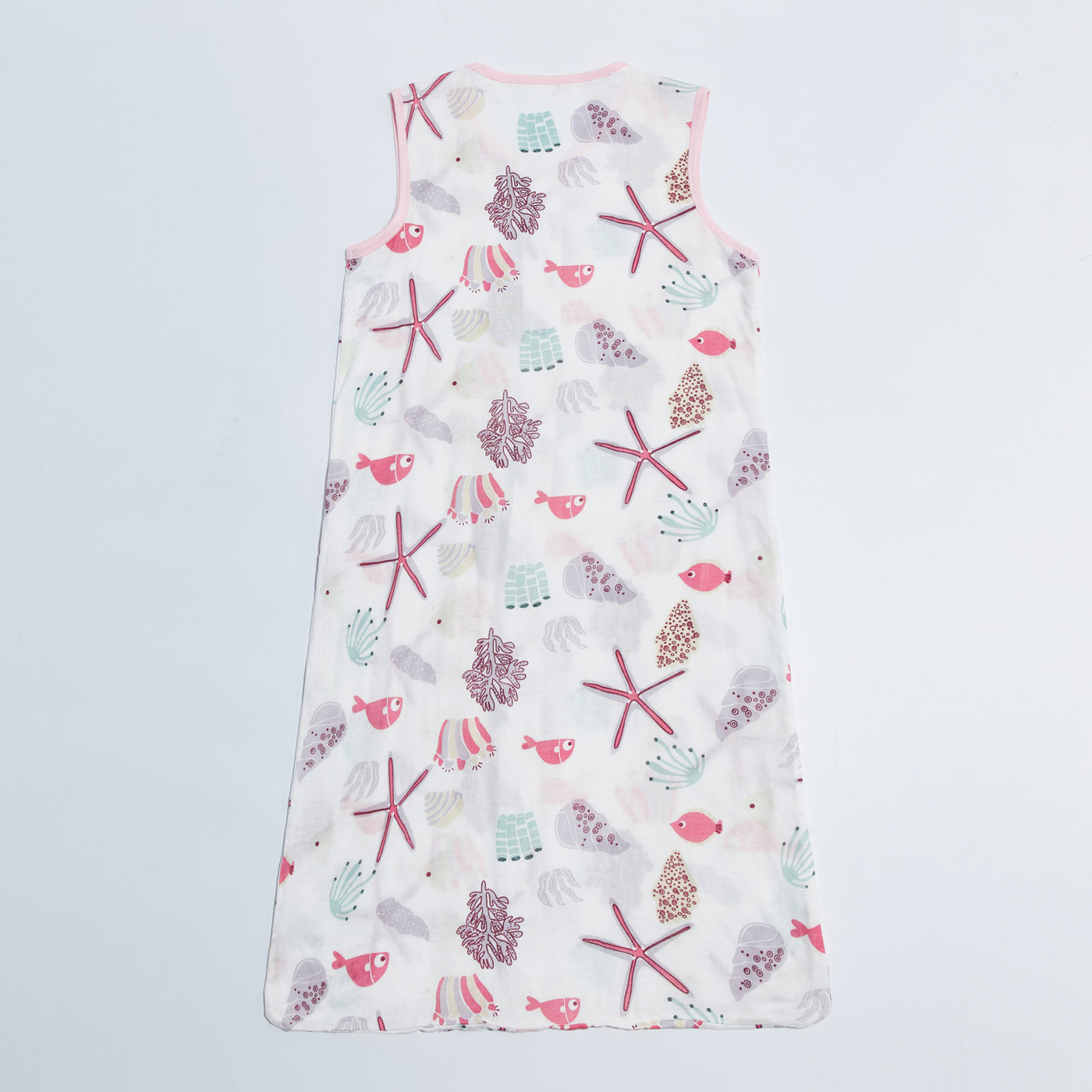 Baby Wearable Muslin Blanket Sleeveless Sleeping Bag 3-Way Zipper Yellow - Little Kooma