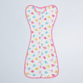Baby Transitional Swaddle Sack w Arms Up 2-Way Zipper Birds - Little Kooma