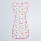 Baby Transitional Swaddle Sack w Arms Up 2-Way Zipper Birds - Little Kooma