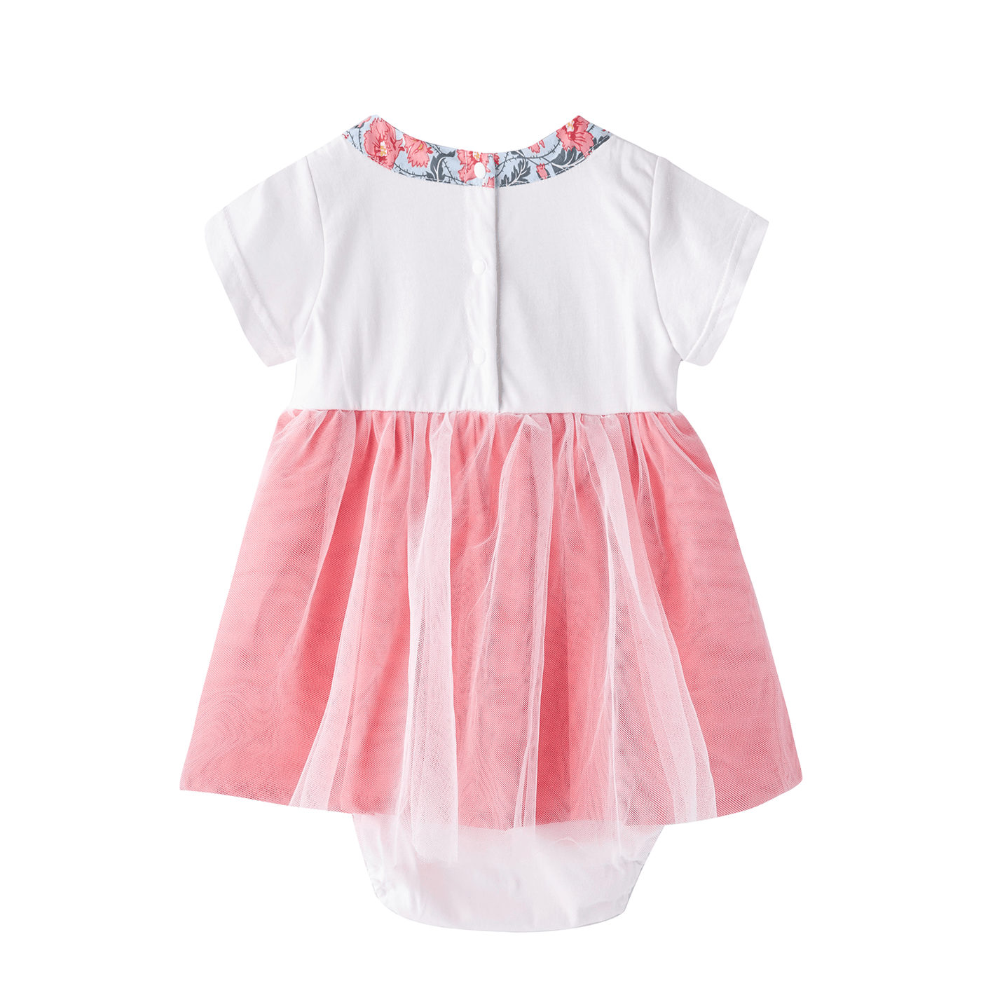 [BG03] Baby Girl Cheongsam Splicing Bodysuit Dress - Little Kooma