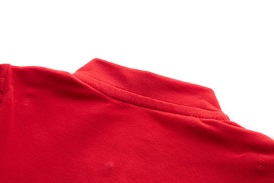 [BB04] Baby Boy Cheongsam Romper Ruyi Lock Red - Little Kooma