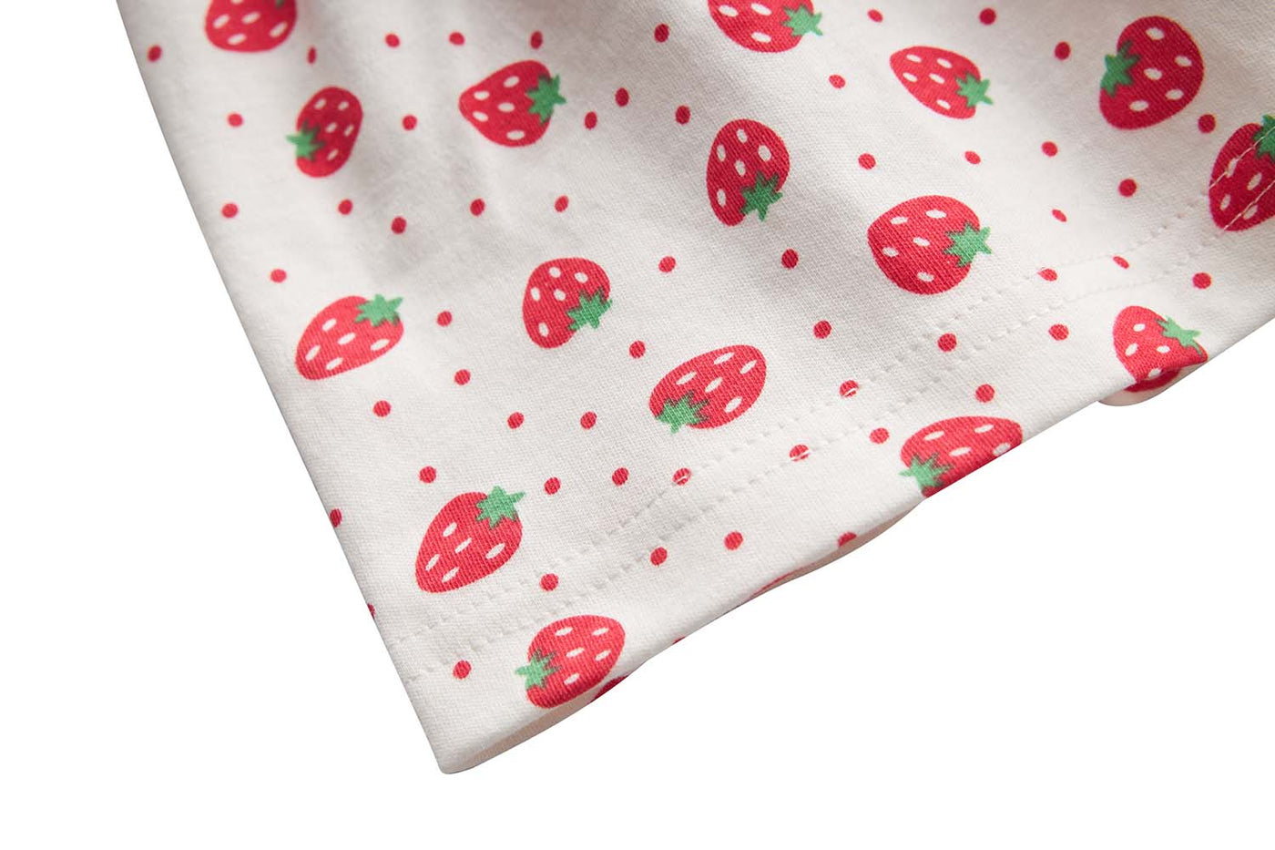 [ZBG05] Baby Girl Strawberry Bodysuit Dress n Pink Cardigan 2pc Set - Little Kooma