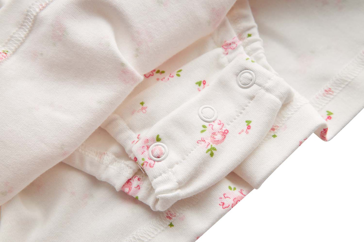 [ZBG04] Baby Girl White w Pink Rose Bodysuit Dress n Pink Cardigan w I Love Mummy 2 Pc Set - Little Kooma