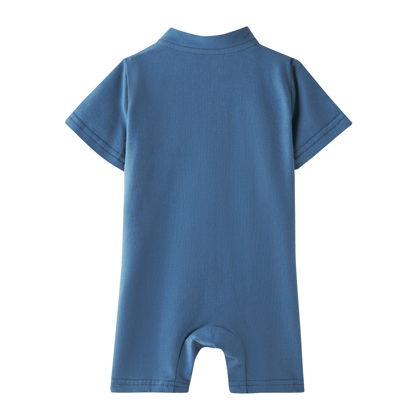 [BB01] Baby Boy Dark Blue Cheongsam Romper Chinese Character Fu n Xi - Little Kooma