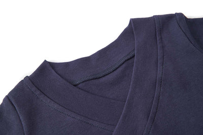 Baby Kimono Romper Dark Blue I Love My Daddy - Little Kooma