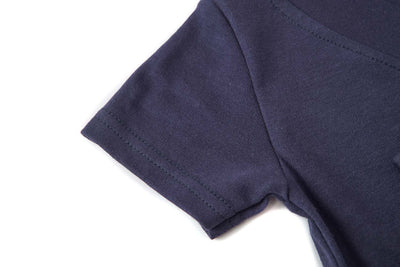 Baby Kimono Romper Dark Blue I Love My Daddy - Little Kooma
