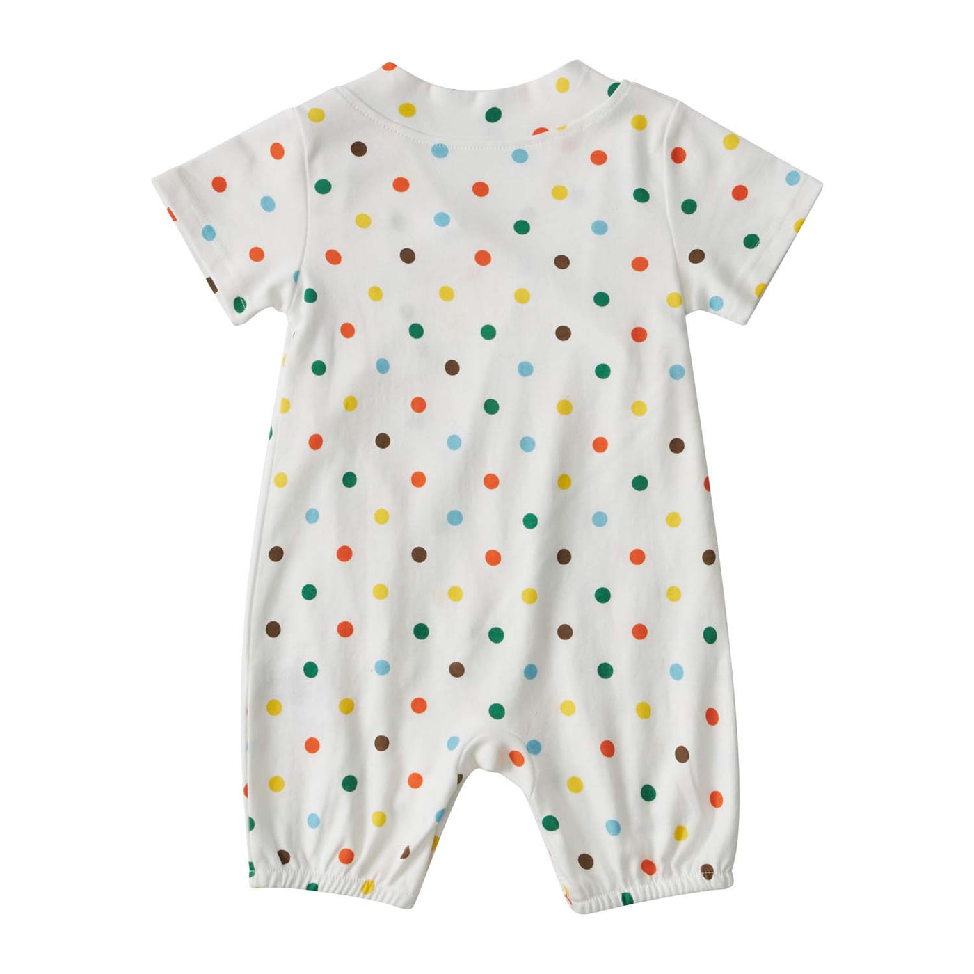 Baby Kimono Romper Colorful Polka Dots - Little Kooma
