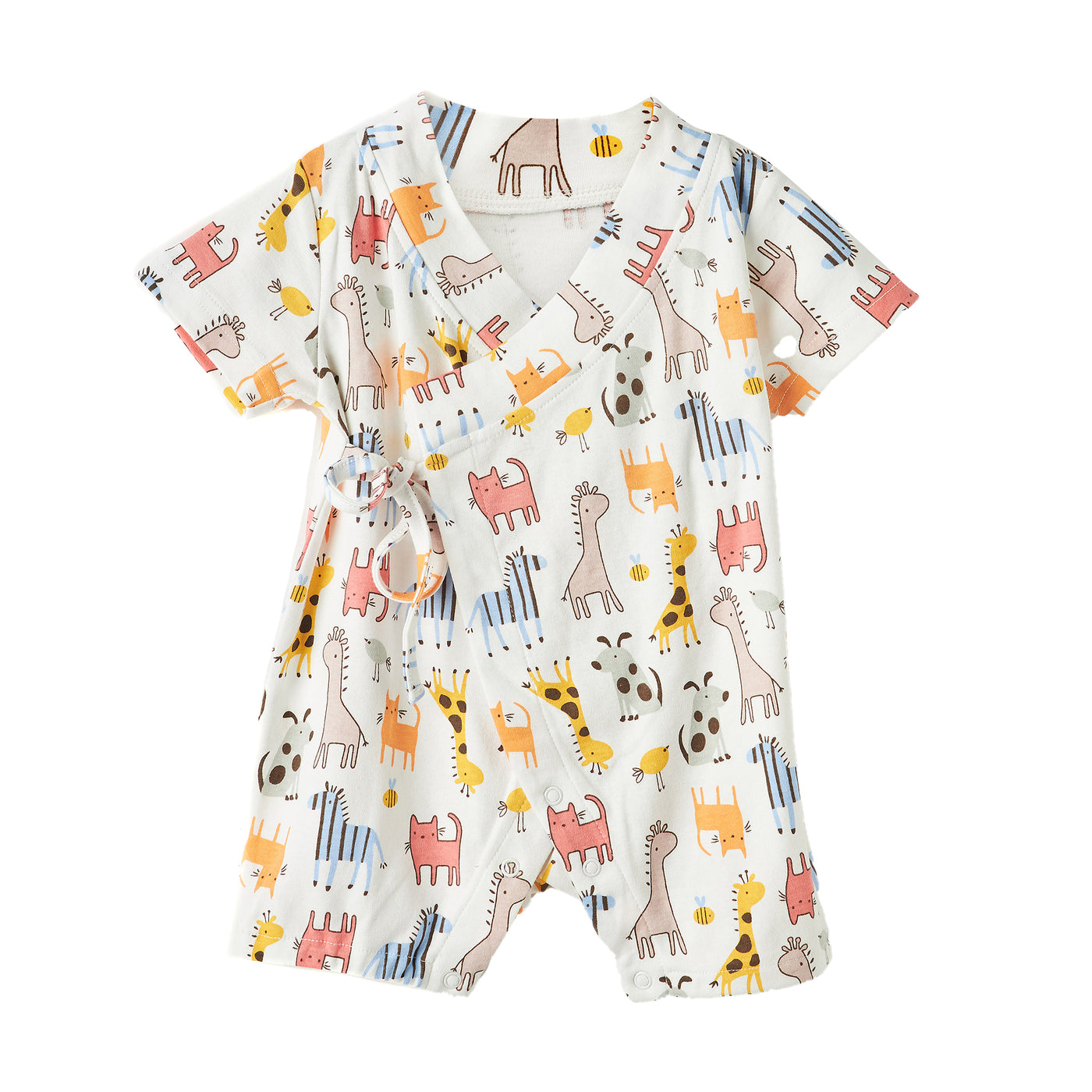 Baby Kimono Romper Animals - 1118 - Little Kooma