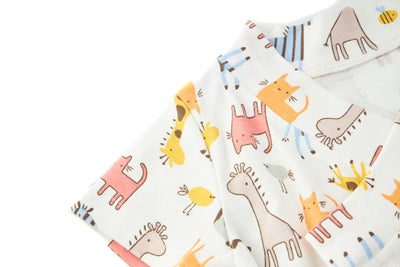 Baby Kimono Romper Animals - 1118 - Little Kooma