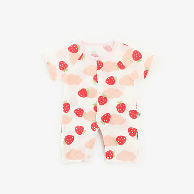 Baby Fruits Gauze Romper Front Buttons - 1006 - Little Kooma