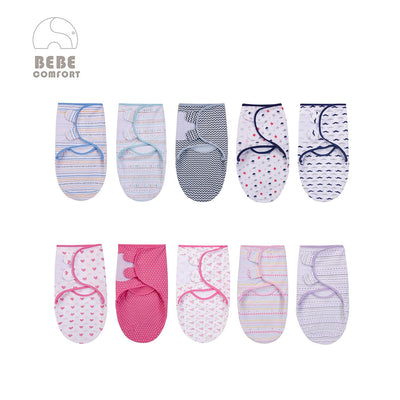 Baby Wrap Swaddle Magic Tape 0-3 months - 0805 - Little Kooma
