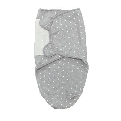 Baby Quilted Swaddle Wrap Magic Tape 0-3 months 2pc Set 42023/42024 - Little Kooma