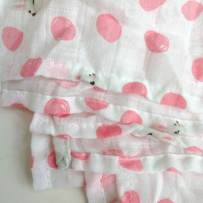 Baby Single Layer Muslin Blanket Swaddle 3 Pack 70*70 - 0605 - Little Kooma