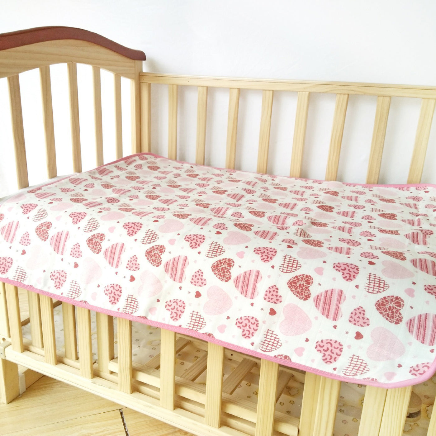 Baby Muslin Waterproof Crib Mattress Cover Pad Diaper Changing Mat - 0605 - Little Kooma