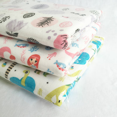 Baby Muslin Waterproof Crib Mattress Cover Pad Diaper Changing Mat - 0605 - Little Kooma