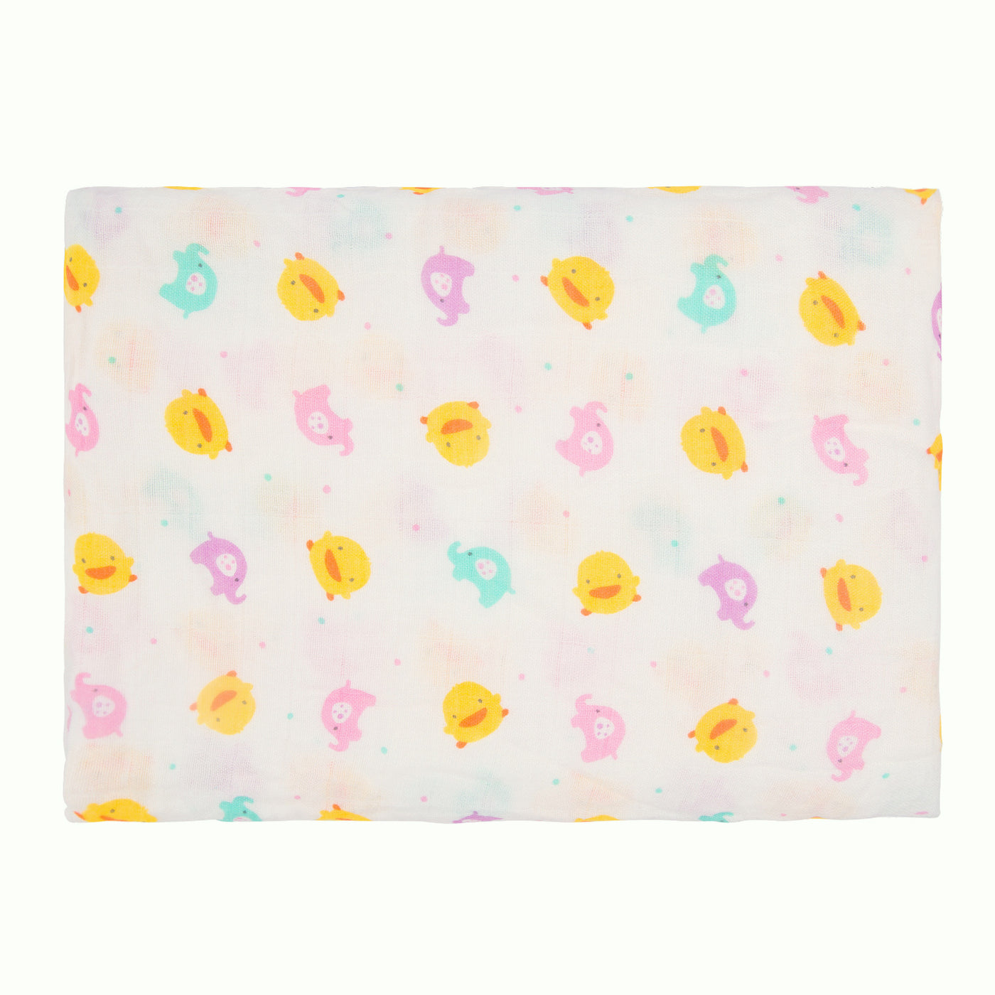 Baby Kid Single Layer Bamboo Fibre Blanket Swaddle 120*120 - 0605 - Little Kooma