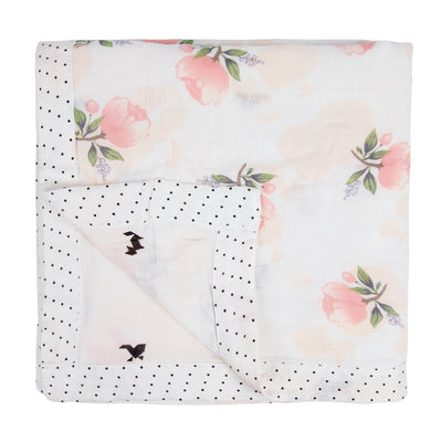 Baby Kid Double Layer Bamboo Fibre Blankets 120*120 - 0605 - Little Kooma