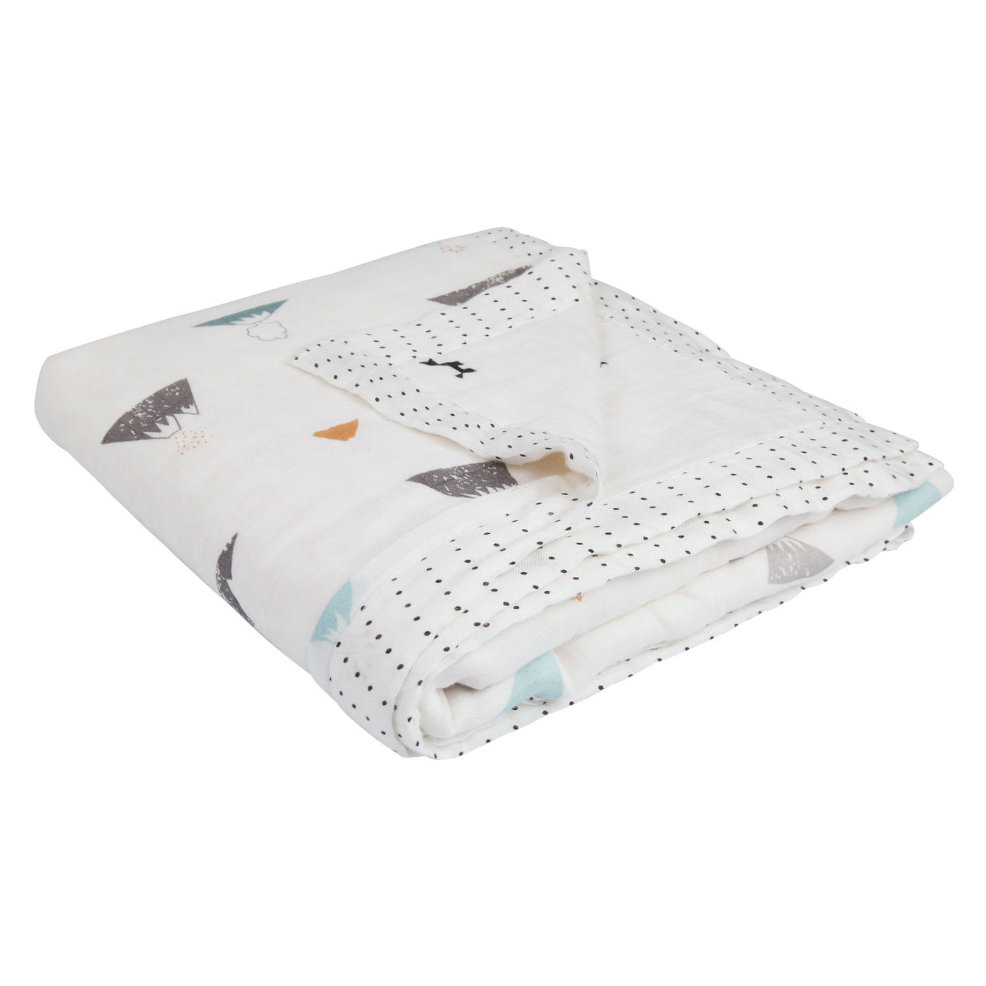 Baby Kid Double Layer Bamboo Fibre Blankets 120*120 - 0605 - Little Kooma