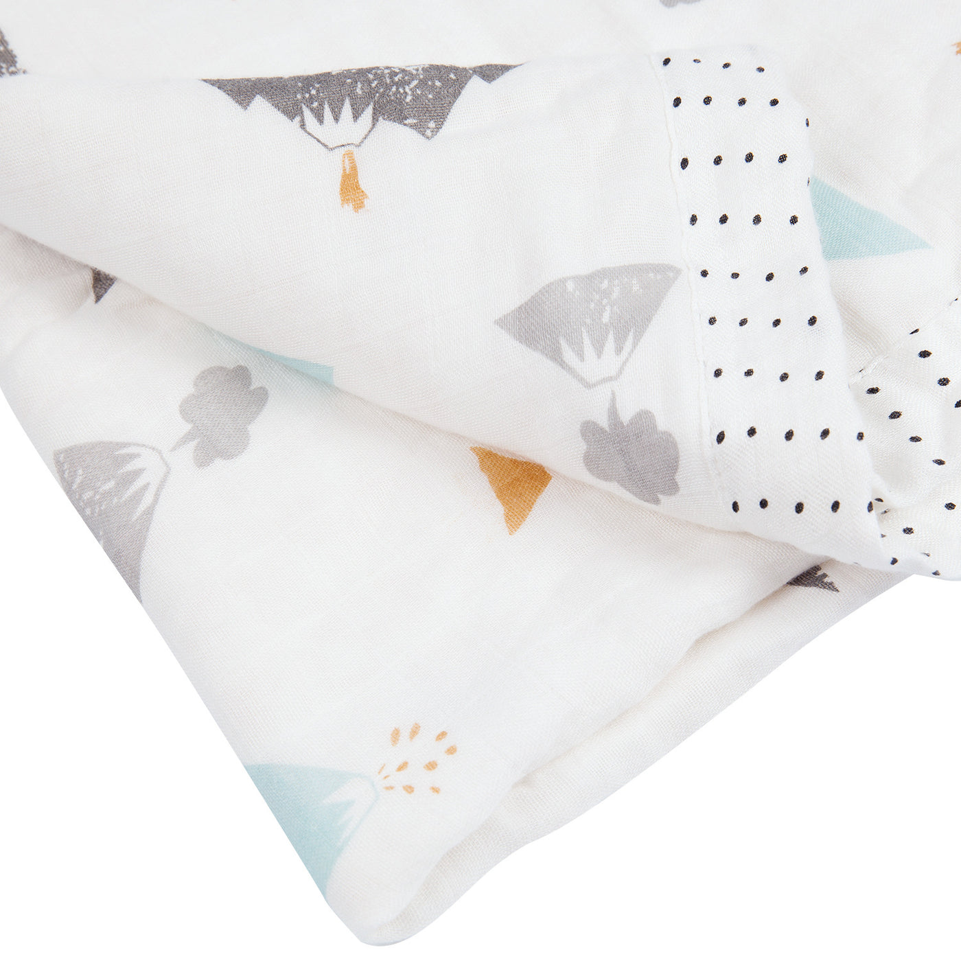 Baby Kid Double Layer Bamboo Fibre Blankets 120*120 - 0605 - Little Kooma