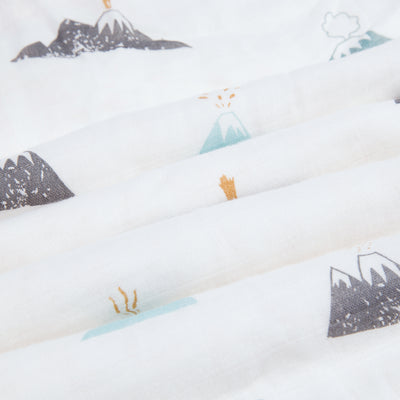 Baby Kid Double Layer Bamboo Fibre Blankets 120*120 - 0605 - Little Kooma