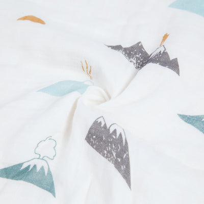 Baby Kid Double Layer Bamboo Fibre Blankets 120*120 - 0605 - Little Kooma