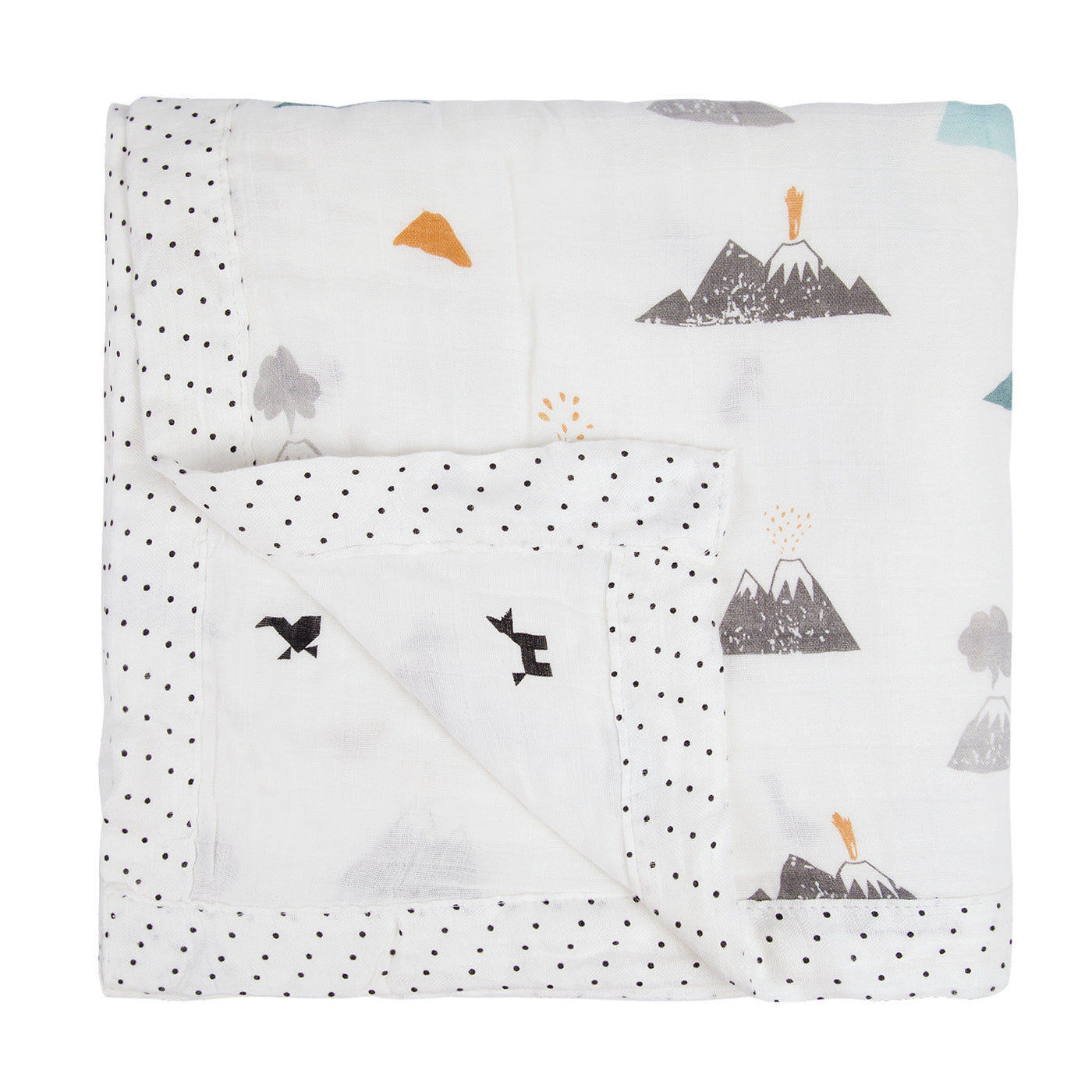 Baby Kid Double Layer Bamboo Fibre Blankets 120*120 - 0605 - Little Kooma