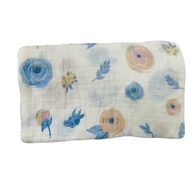 Baby Single Layer Muslin Blanket Swaddle 120*120 - 0605 - Little Kooma