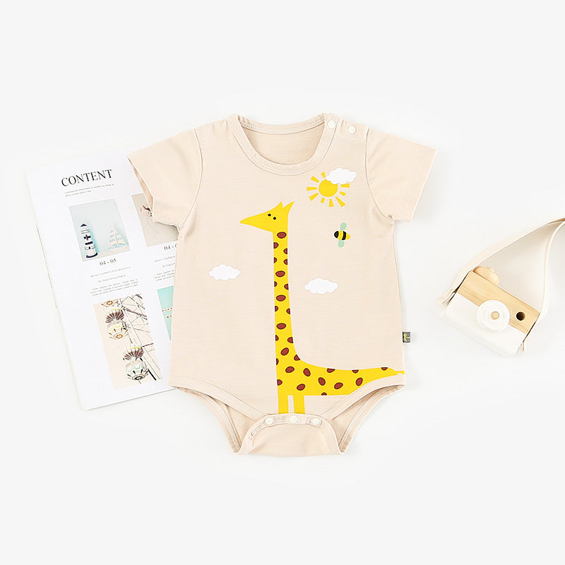 Baby Dinosaur Giraffe Bodysuit - 1006 - Little Kooma