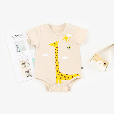 Baby Dinosaur Giraffe Bodysuit - 1006 - Little Kooma