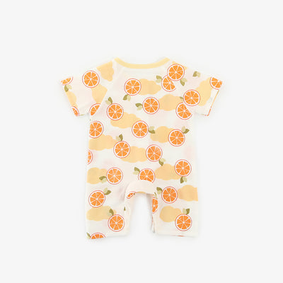 Baby Fruits Gauze Romper Front Buttons - 1006 - Little Kooma