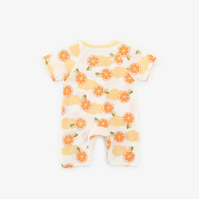 Baby Fruits Gauze Romper Front Buttons - 1006 - Little Kooma