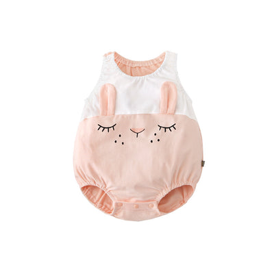 Baby Bunny Bear Sleevess Bodysuit - Little Kooma
